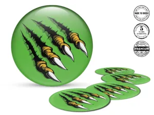 Wheel Emblems Version Premium Label Design